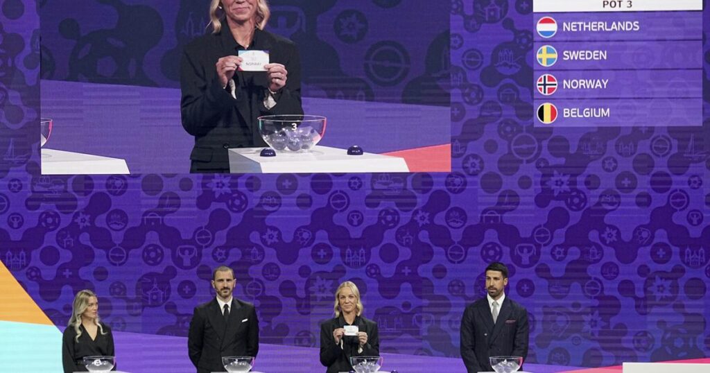 Women's soccer world champion Spain drawn with Italy, Belgium and Portugal in Euro 2025 group | National