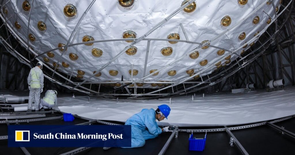 China’s neutrino facility reaches final stage before scientists hunt for ghost particles