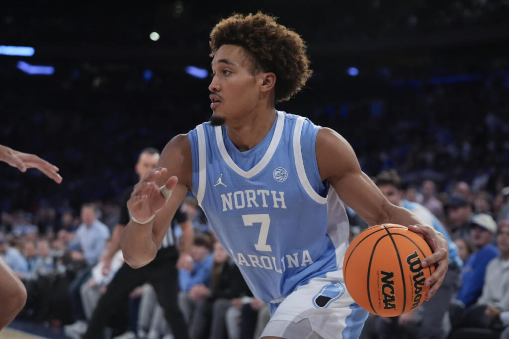 RJ Davis rallies North Carolina past No. 18 UCLA 76-74 in CBS Sports Classic RJ Davis rallies North Carolina past No. 18 UCLA 76-74 in CBS Sports Classic