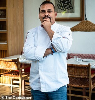 Pictured above is Juan Bautista Agreda, operations and gastronomic direction at The Campaner restaurant