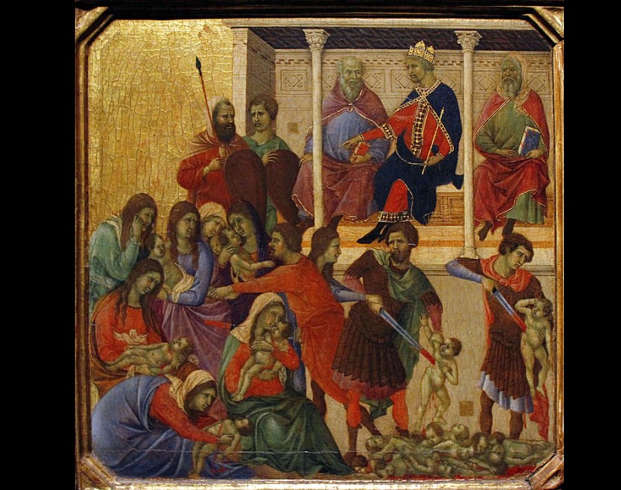 What is Day of the Innocents? Why Spain celebrates its own April Fools’ Day on December 28 Massacre of the Innocents - Maestà by Duccio - Museo dell'Opera del Duomo - Siena 2016
