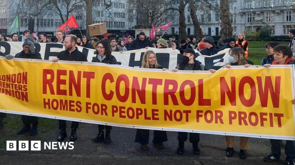 Renters reform: Tenants call for rent controls in London protest