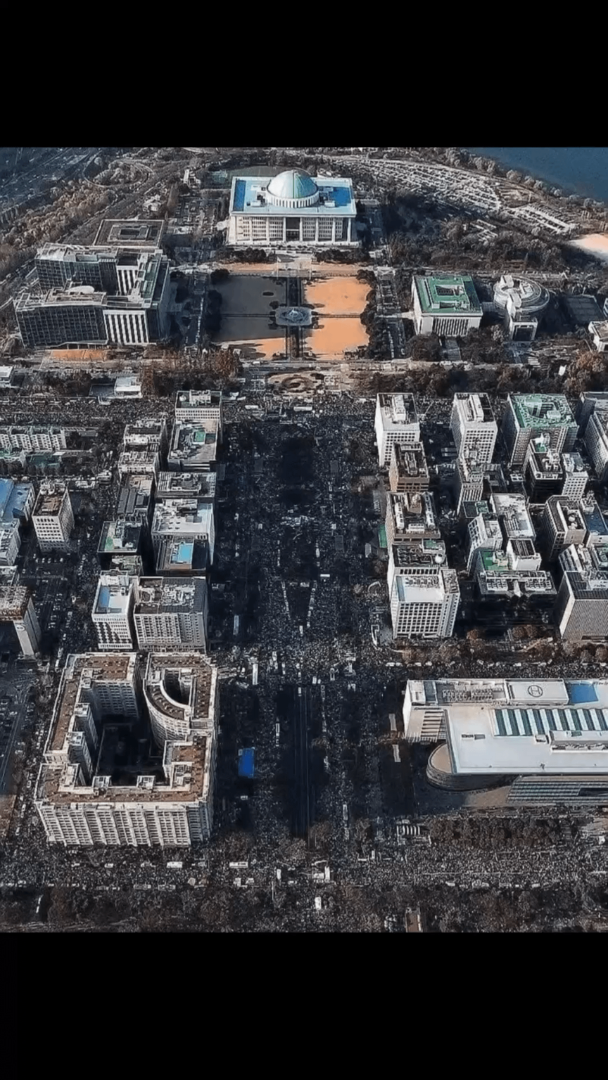 2 million protested for impeachment in Seoul, South Korea (and partied after impeachment passed the assembly)