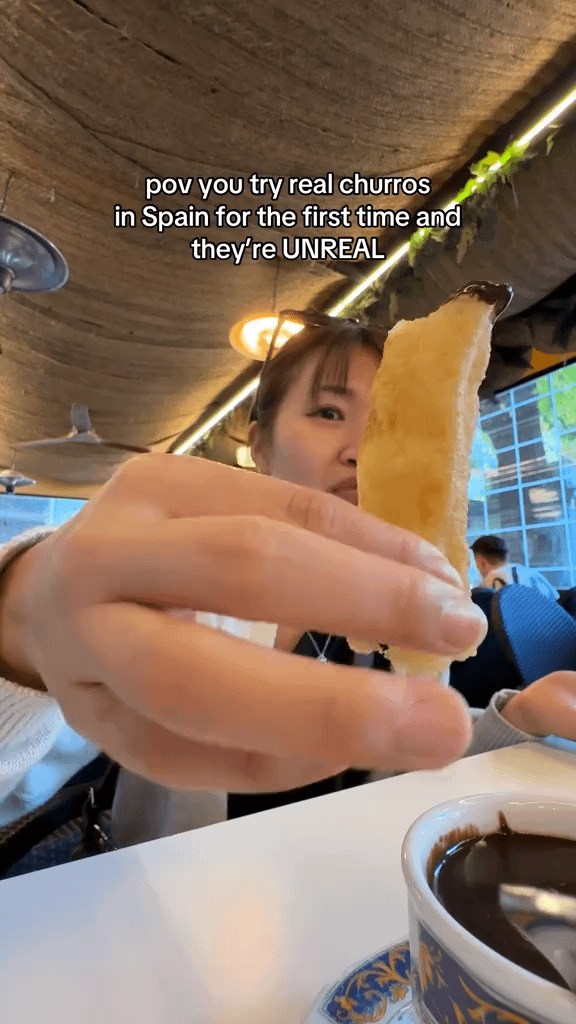 POV: You try REAL churros in Spain for the 1st time