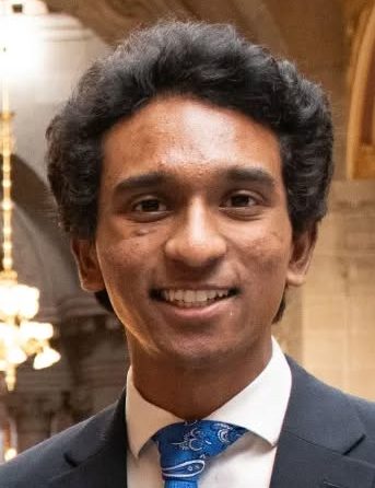 Indiana University student Rahul Durai won Save the Dunes' Dorothy Buell Youth Environmental Award, named in honor of the environmental advocacy organization's founder. (Photo courtesy of Rahul Durai)