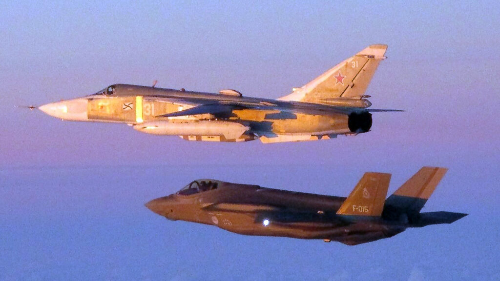 Dutch F-35As Intercept Russian Aircraft During First Baltic Air Policing Mission in Estonia Dutch F-35As Intercept Russian Aircraft During First Baltic Air Policing Mission in Estonia