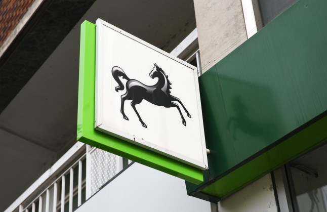 LONDON,ENGLAND - June 2023: Lloyds Bank store sign External Store Sign London, England. (Photo by Peter Dazeley/Getty Images)
