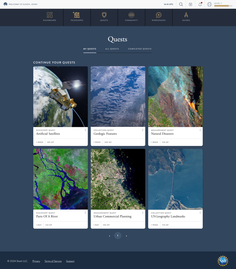 Slooh Launches NGSS-Aligned Earth Science Curriculum with Satellite Data