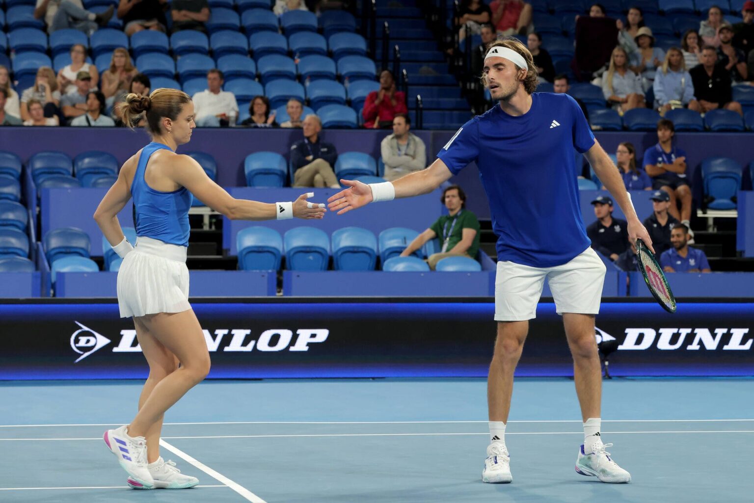 Tsitsipas and Sakkari lead Greece to victory against Spain in United Cup opener Tsitsipas and Sakkari lead Greece to victory against Spain in United Cup opener