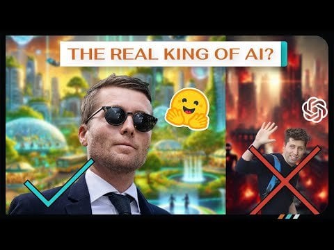 The only way to avoid a world dominated by AI lords is through open-sourcing AI