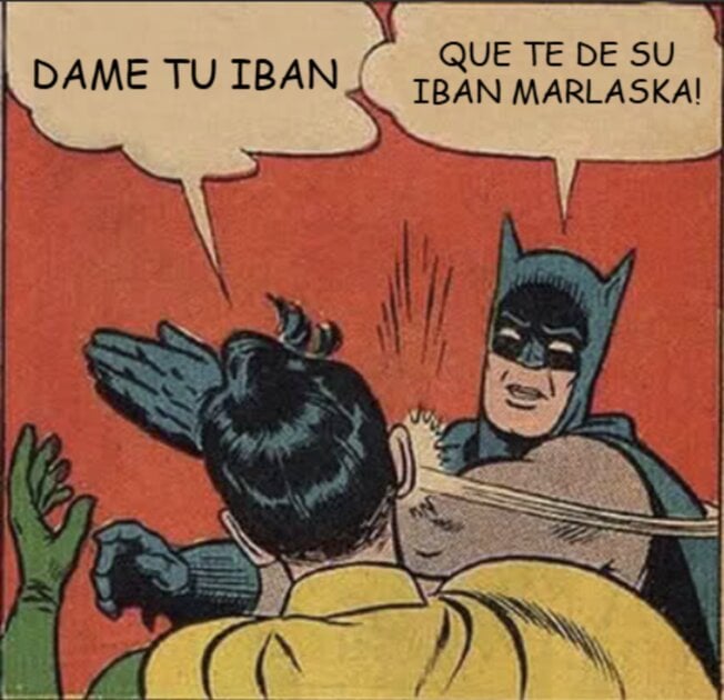 May Marlaska give you his IBAN! 🏨
