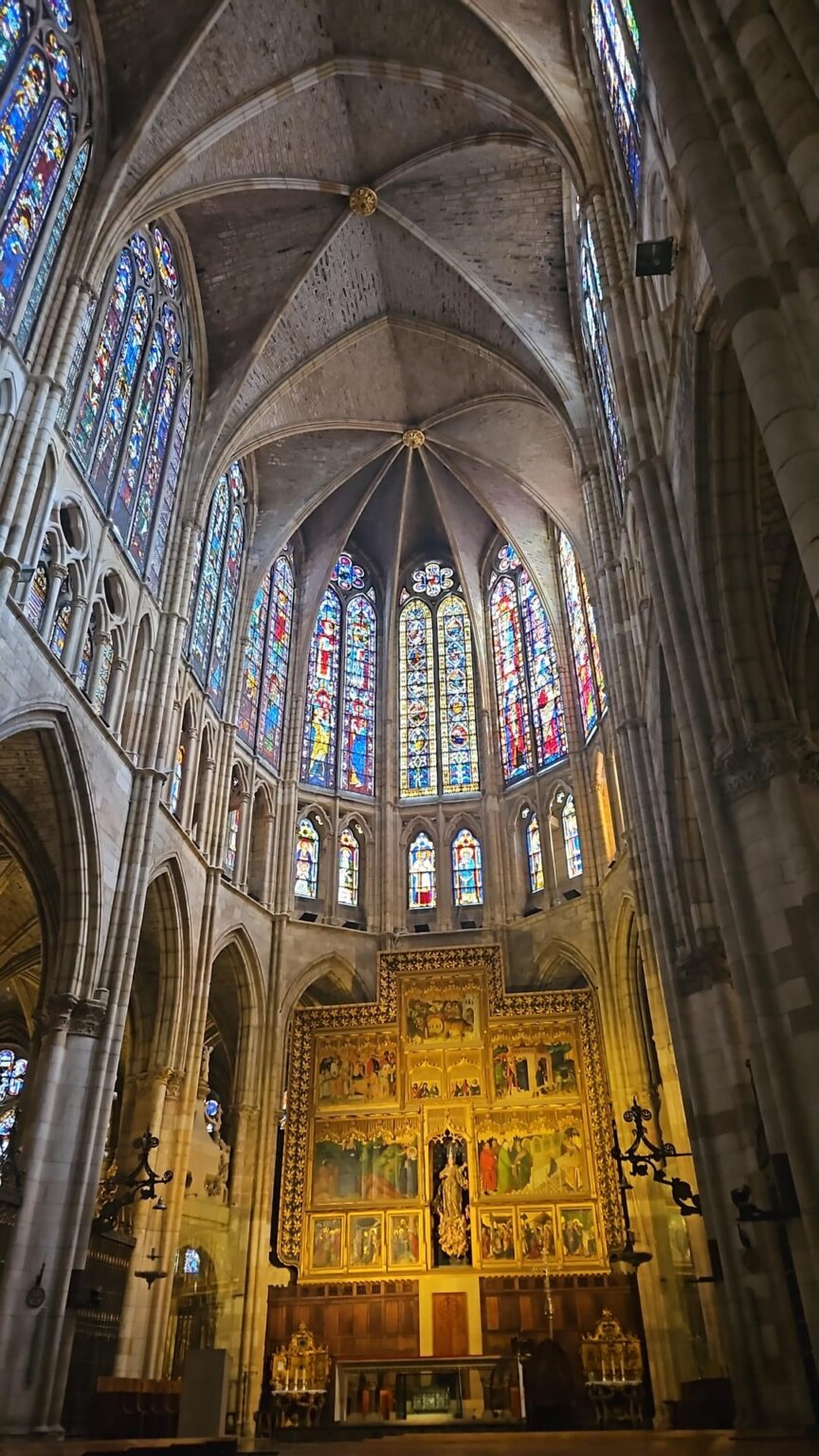 León Cathedral (only example of radiant Gothic in Spain)