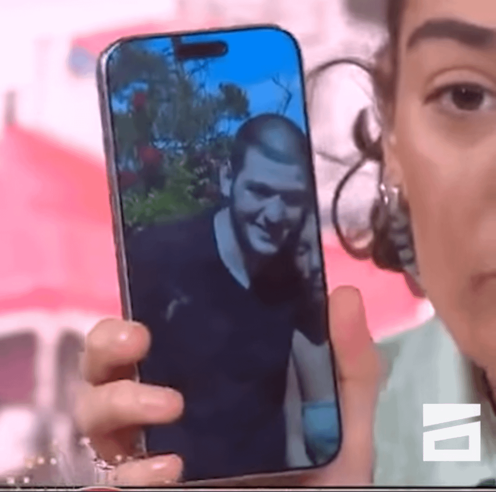 Mtavari Arkhi journalist identifies one of the Titushkas, the one jumping on operators head with both feet, as his former classmate, Giorgi Laliashvili