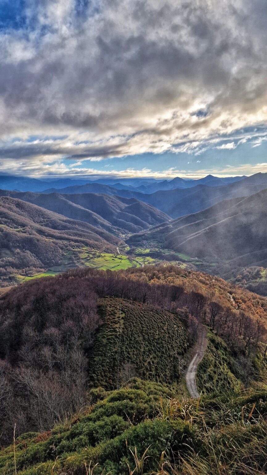 Liébana formed by valleys that impress.
