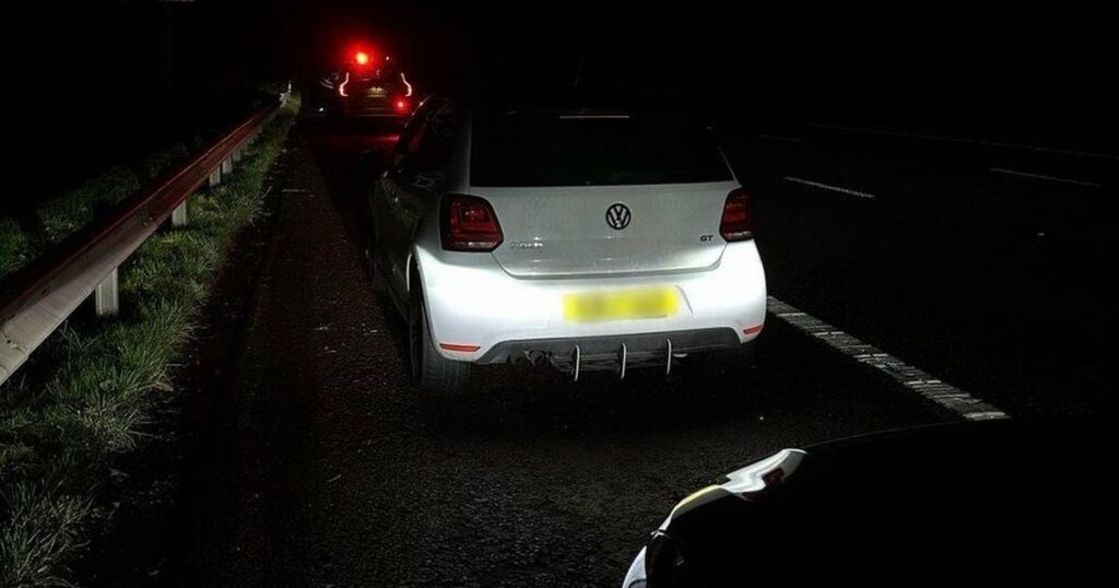 M55 driver 'hit 140mph' before police stopped them on Christmas Eve