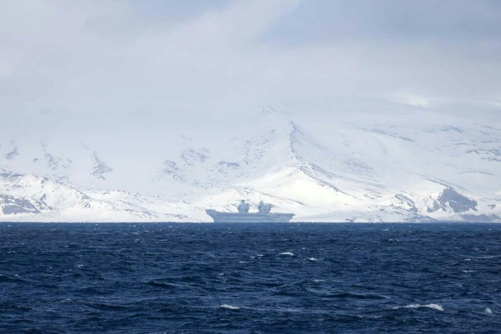 British carrier to sail to Arctic for 'secret' mission
