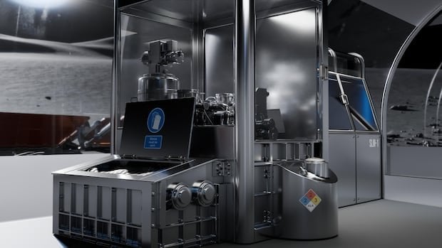 Edmontonian developing 3D printer that could be 'manufacturing plant of the moon' - New machine designed to reduce cost of sending astronauts back to the lunar surface