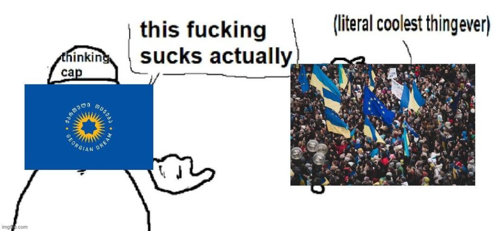 I will never understand their stance on Euromaidan