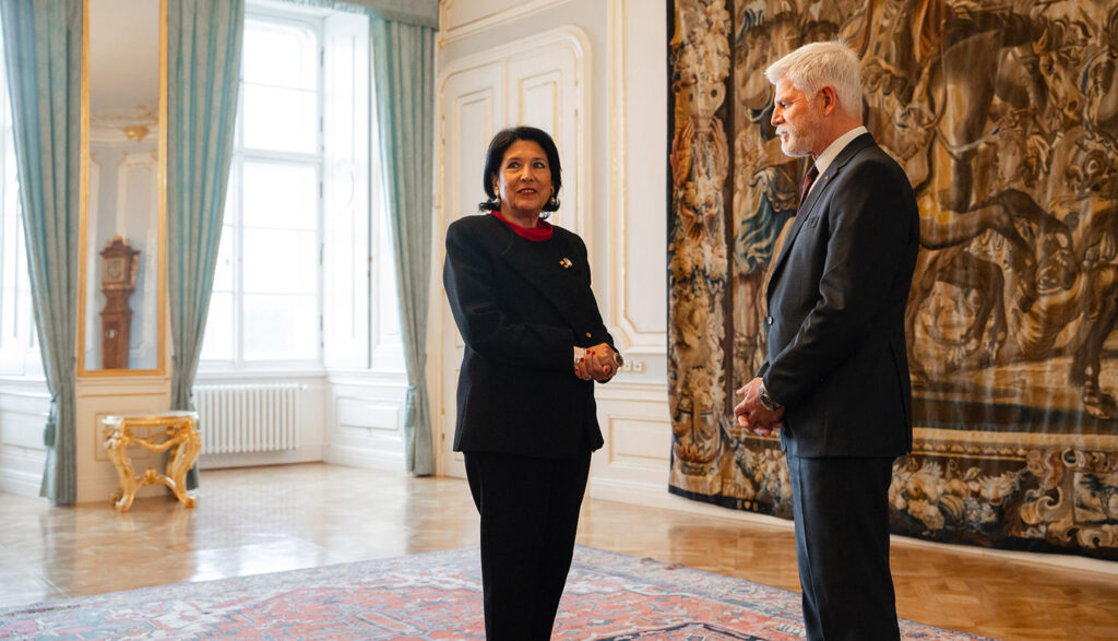 President of the Czech Republic: I admire the courage of the Georgian people, who refuse to give up the country's European dream - they have our full support