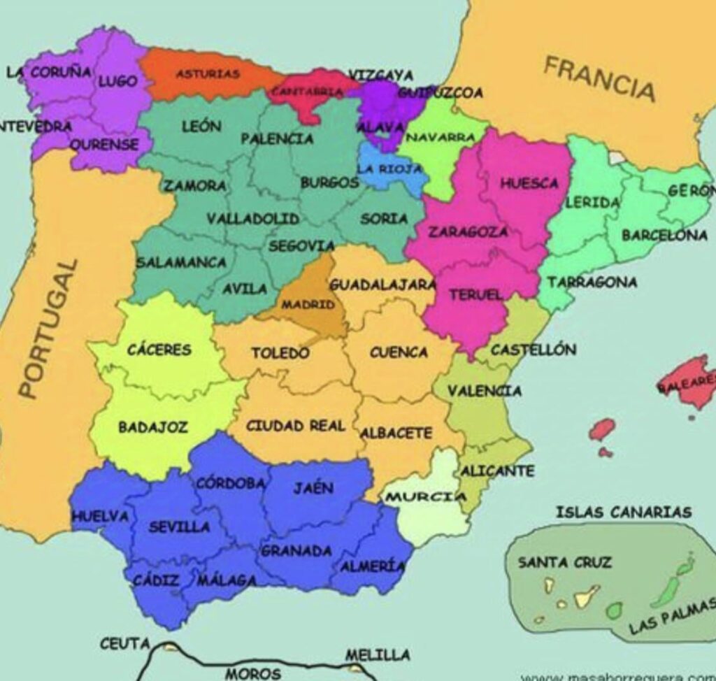 Recommendations back to Spain