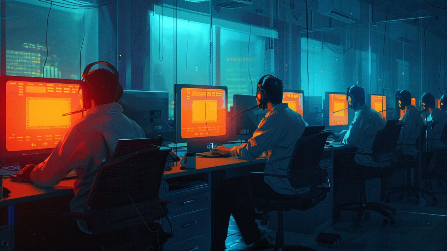 Scam Call center