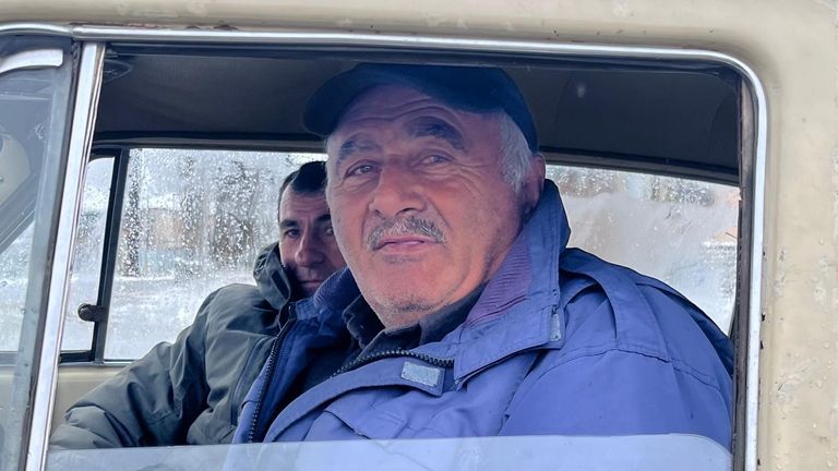 Levan, 67, a Georgian who describes hearing gunshots near the border with a region annexed by Russia
