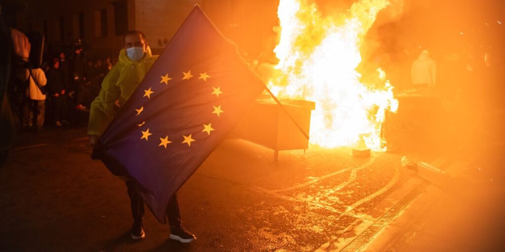 Streets on fire: Is Georgia opposition forming up a coup?