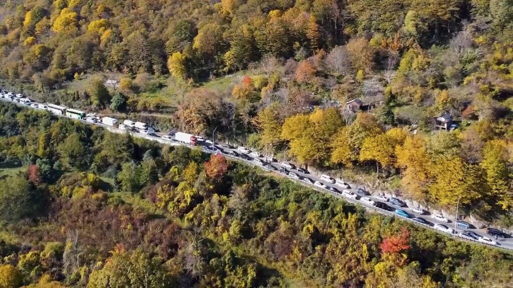 Protests blocking bridges in Georgian separatist region of Abkhazia end