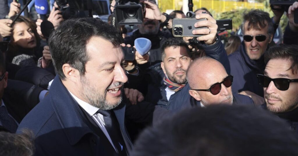 Italian Vice Premier Salvini cleared of illegally detaining migrants