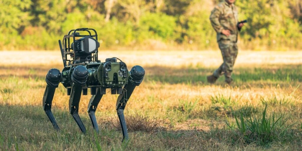Weird robot dogs for future wars and more are showing up with guns, rocket launchers, and even flamethrowers - Militaries like the US, China, and Russia are building robot dogs to employ in security and combat operations.