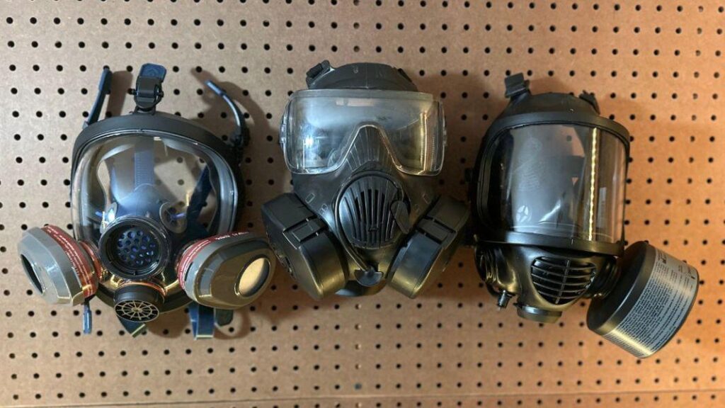Goverment has prohibited selling Gas Masks, and similar self defense equipment