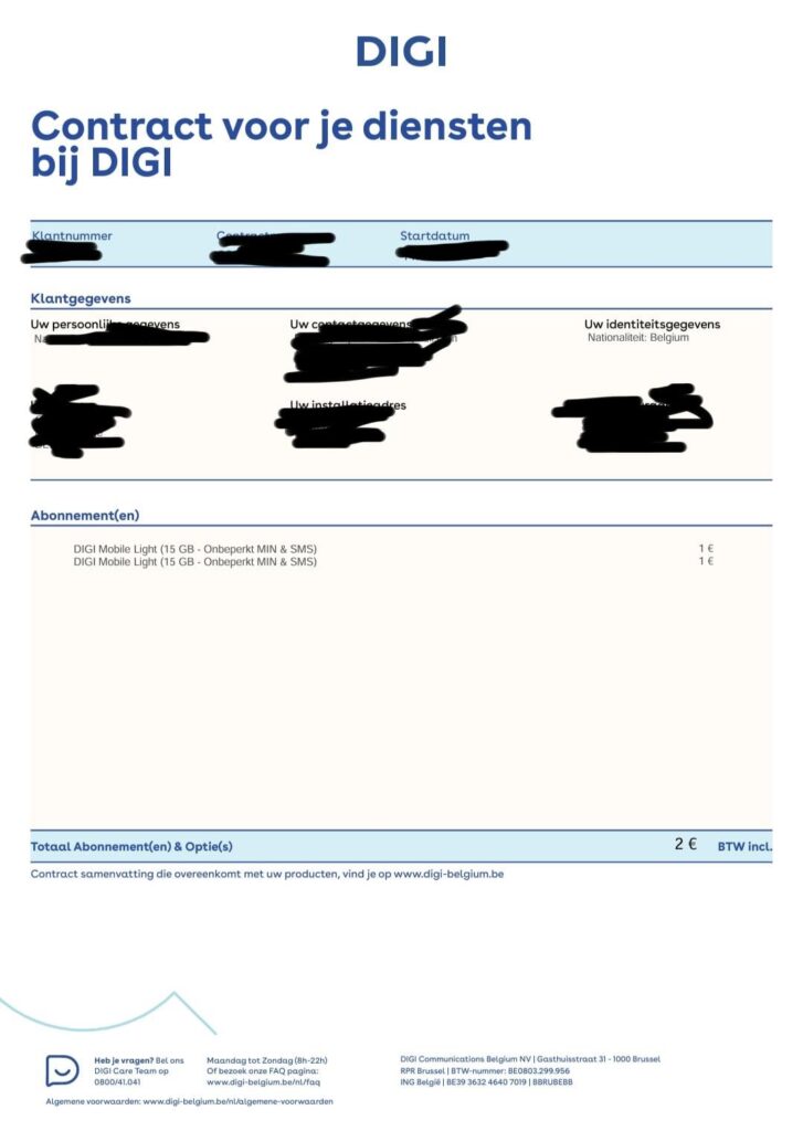 On launch, DIGI messed up and had the cheapest mobile subscription advertised for €1/month.