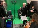 Ballinran Entertainment president Craig Thompson is shown directing a recording of cellist Gwendolyn Nguyen in this file photo. (Contributed photo)