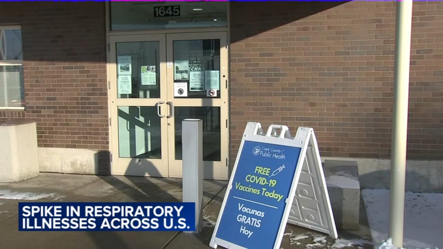 Respiratory illness cases spike: Cook County health department hosts vaccine clinics amid flu, RSV, COVID, norovirus ‘quad-demic’ Respiratory illness cases spike: Cook County health department hosts vaccine clinics amid flu, RSV, COVID, norovirus 'quad-demic'