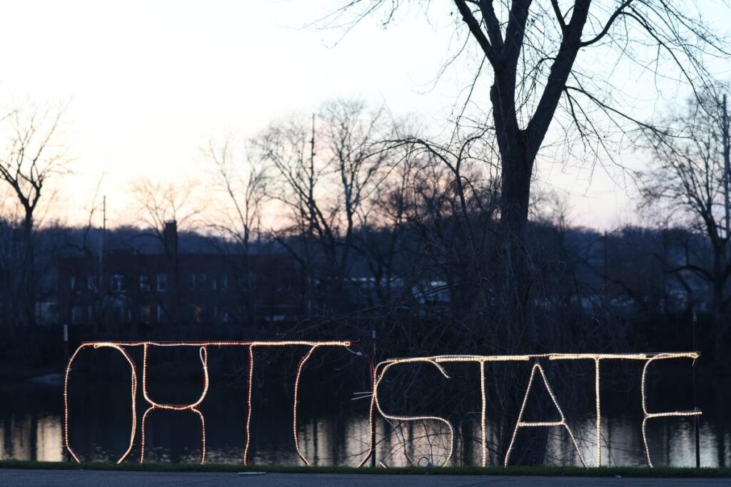 As holiday season ends, Buckeye spirit shines on