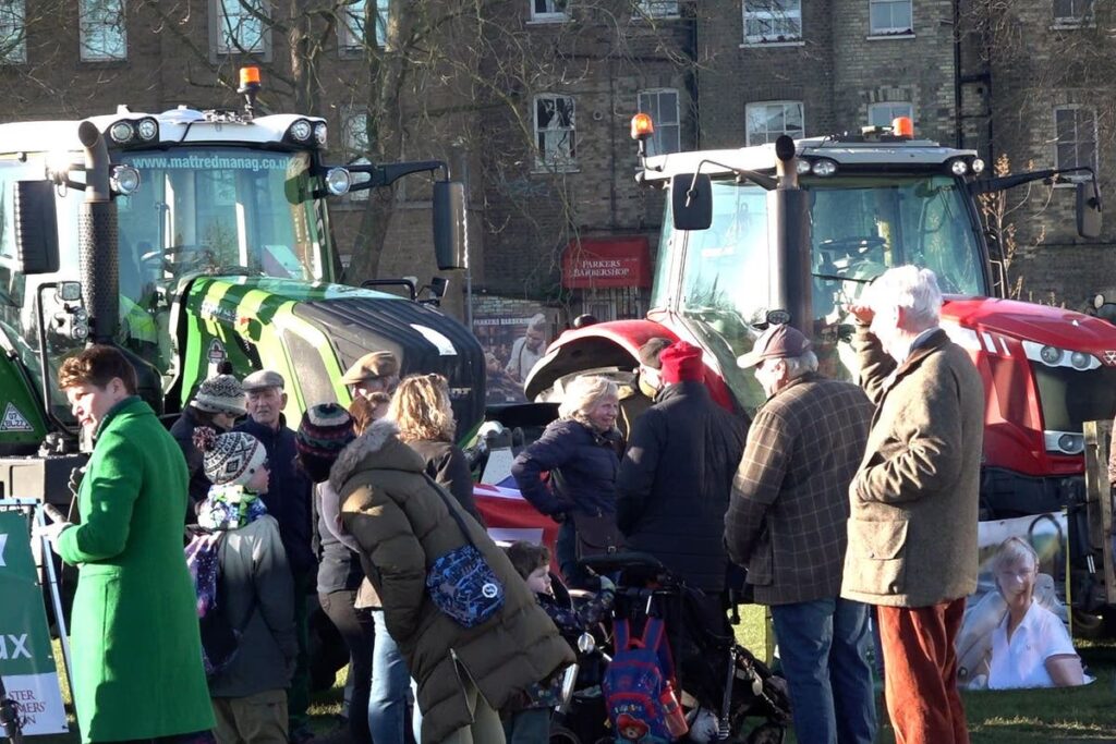 Farmers claim ‘food and environment not important to government’ in fresh tractor tax protests across UK Farmers claim ‘food and environment not important to government’ in fresh tractor tax protests across UK
