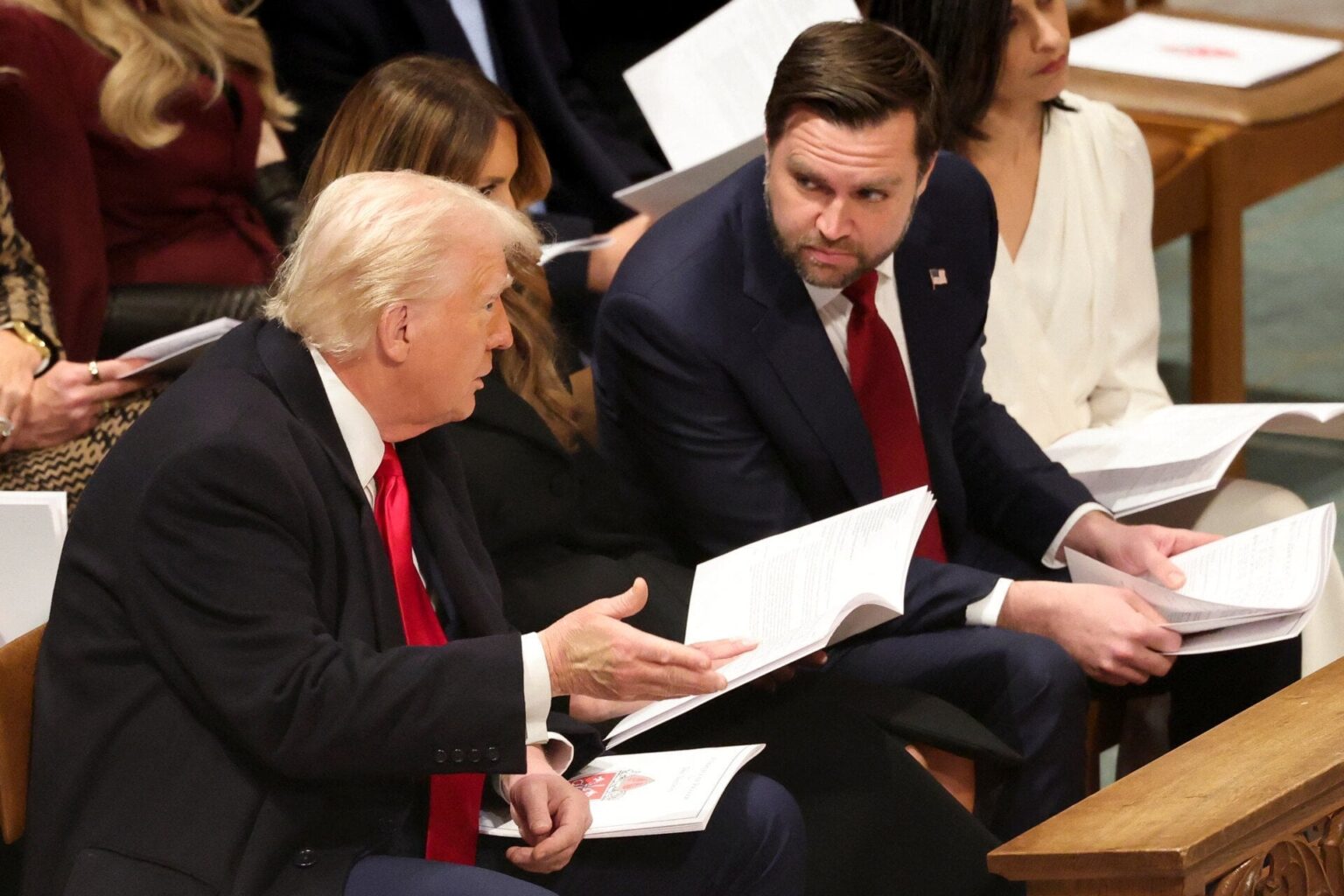 Trump bothered by bishop's sermon: "To apologize"