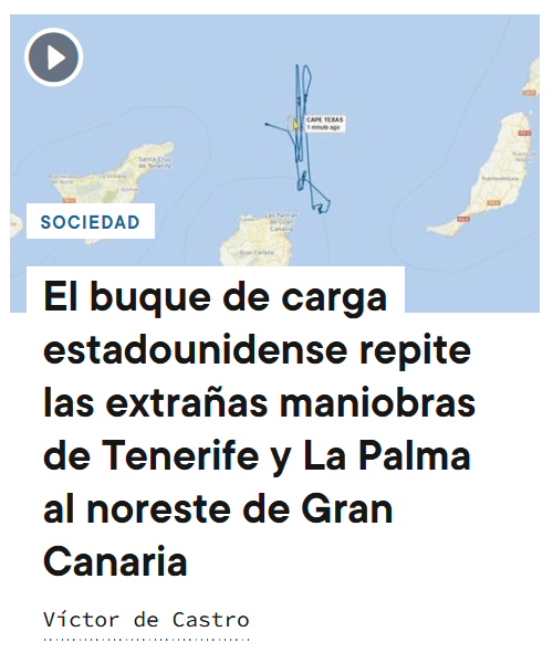 The most important news from the Canary Islands be like: