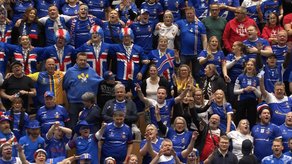 Iceland Aims to Secure Euro 2026 Spot with Handball Win Over Greece Iceland crowd
