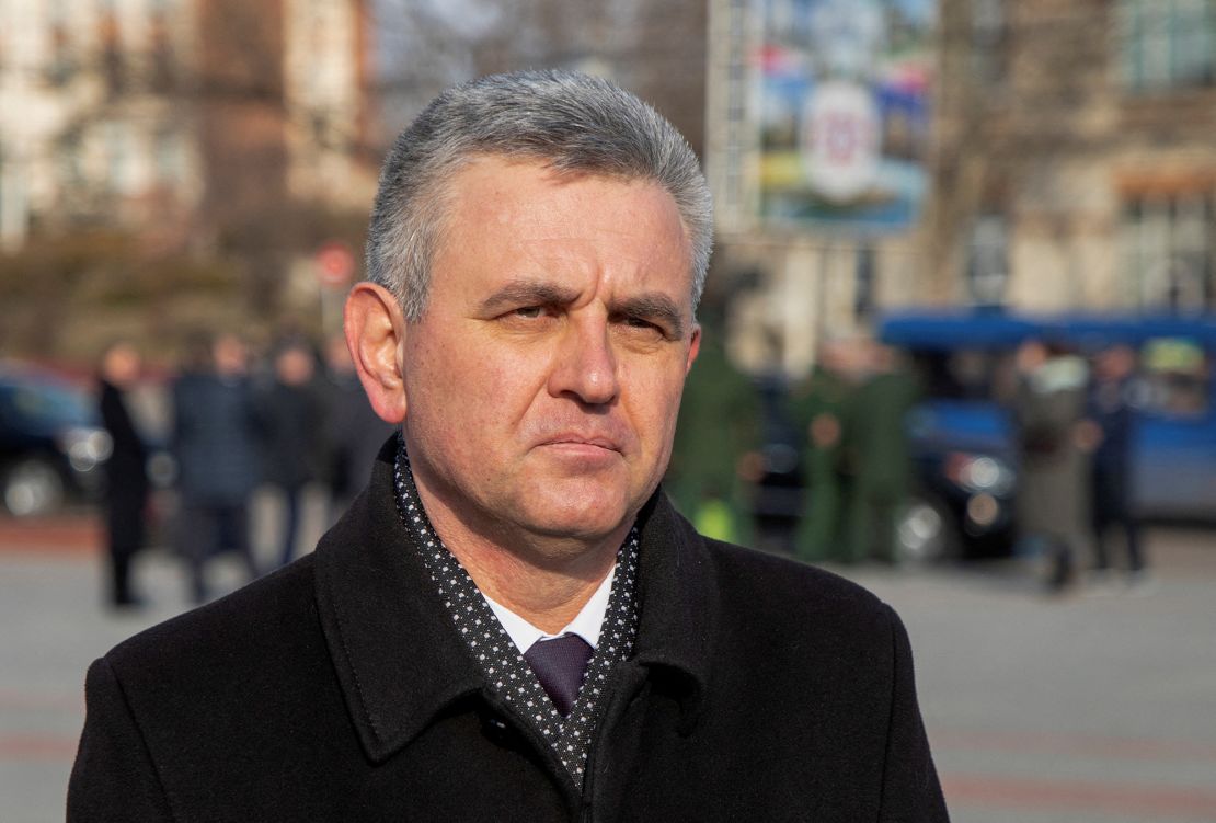 Vadim Krasnoselsky has blamed the Moldovan authorities for the crisis.