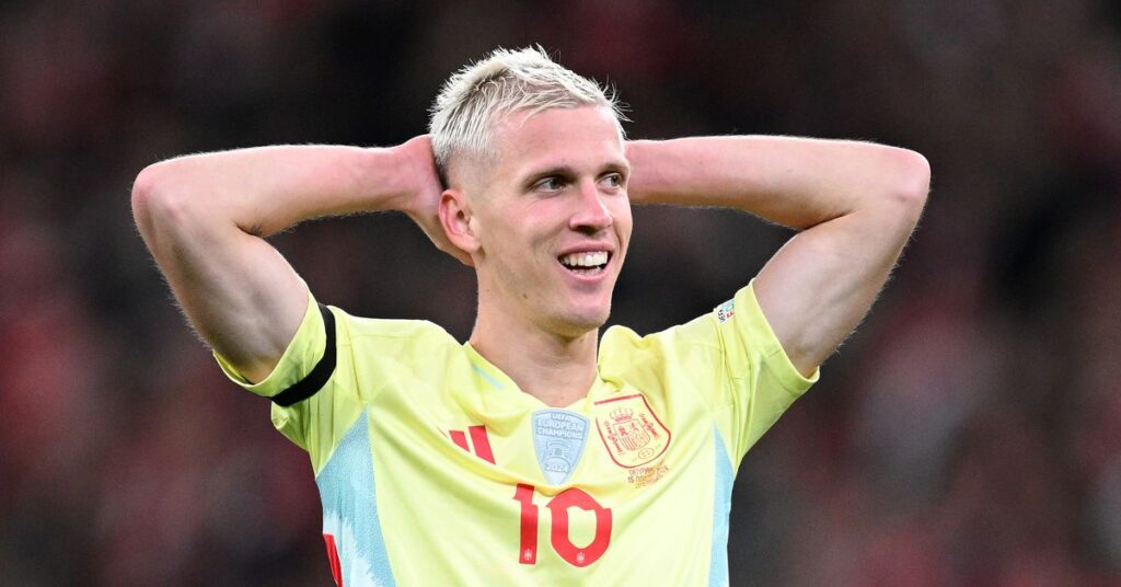 Dani Olmo won’t be able to play for Spain if he’s not registered with Barcelona