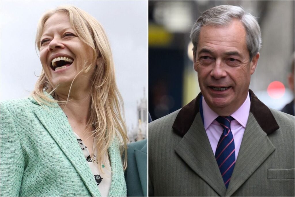 Farage flops at student conference as Gen Z side with Greens