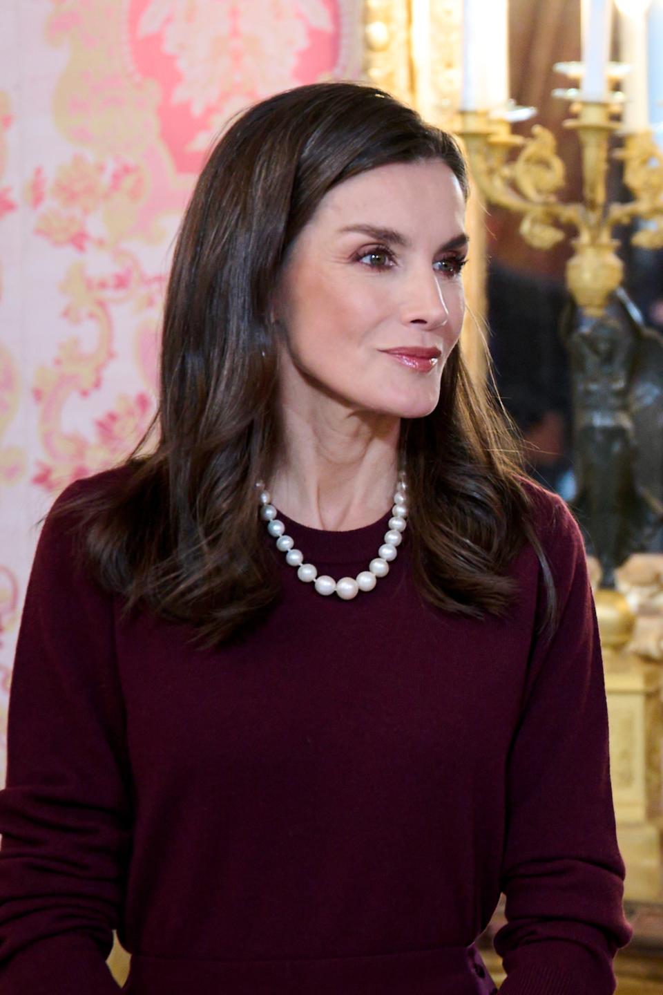 Queen Letizia, Pascua Militar ceremony, Madrid, royal palace, Spain