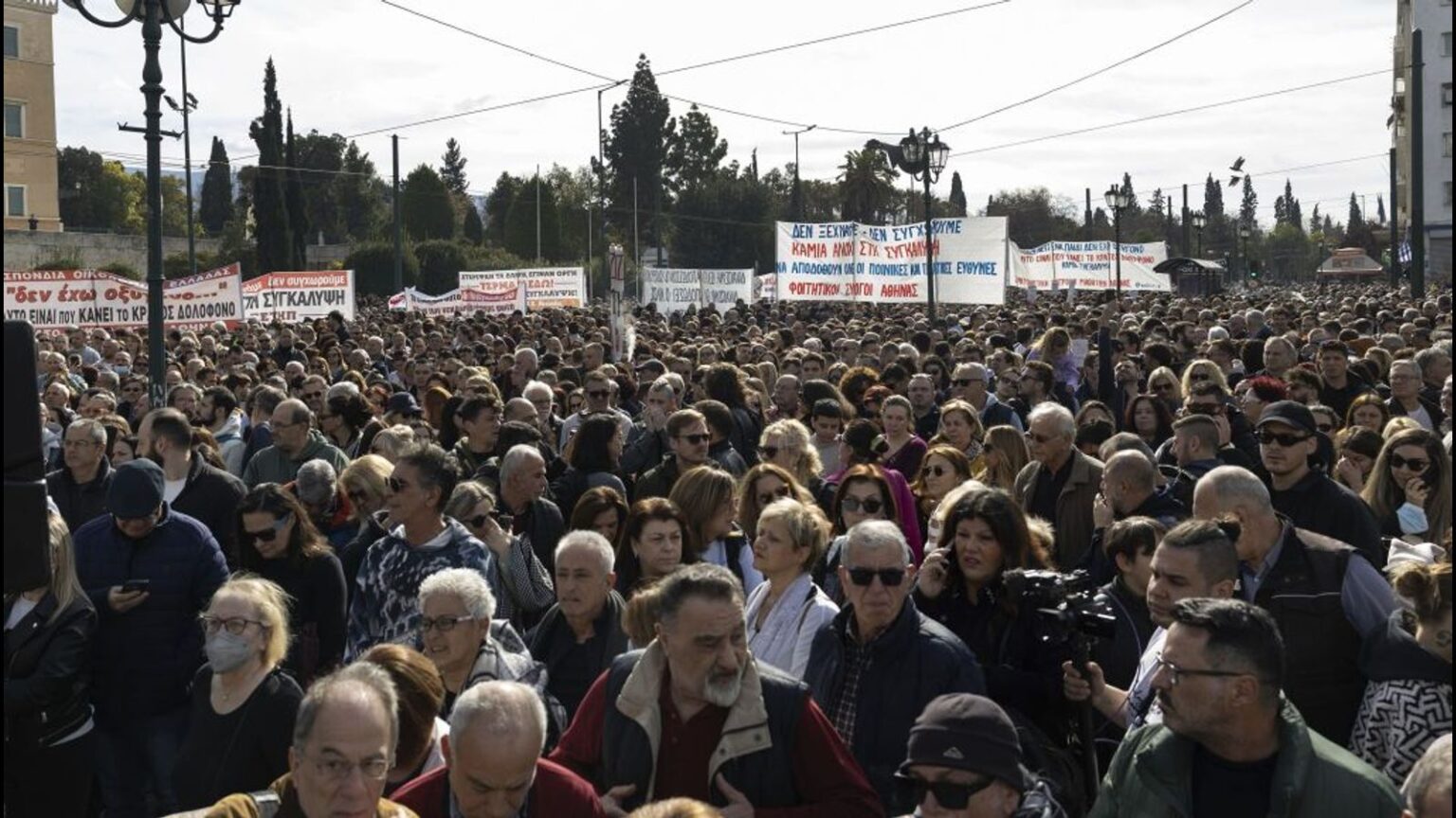 Mass protests in Greece and globally demand end to Tempi rail crash cover-up