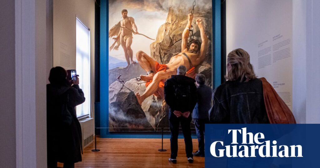 Carl Bloch’s lost masterpiece Prometheus Unbound finds fame again in Athens | Greece Carl Bloch’s lost masterpiece Prometheus Unbound finds fame again in Athens | Greece