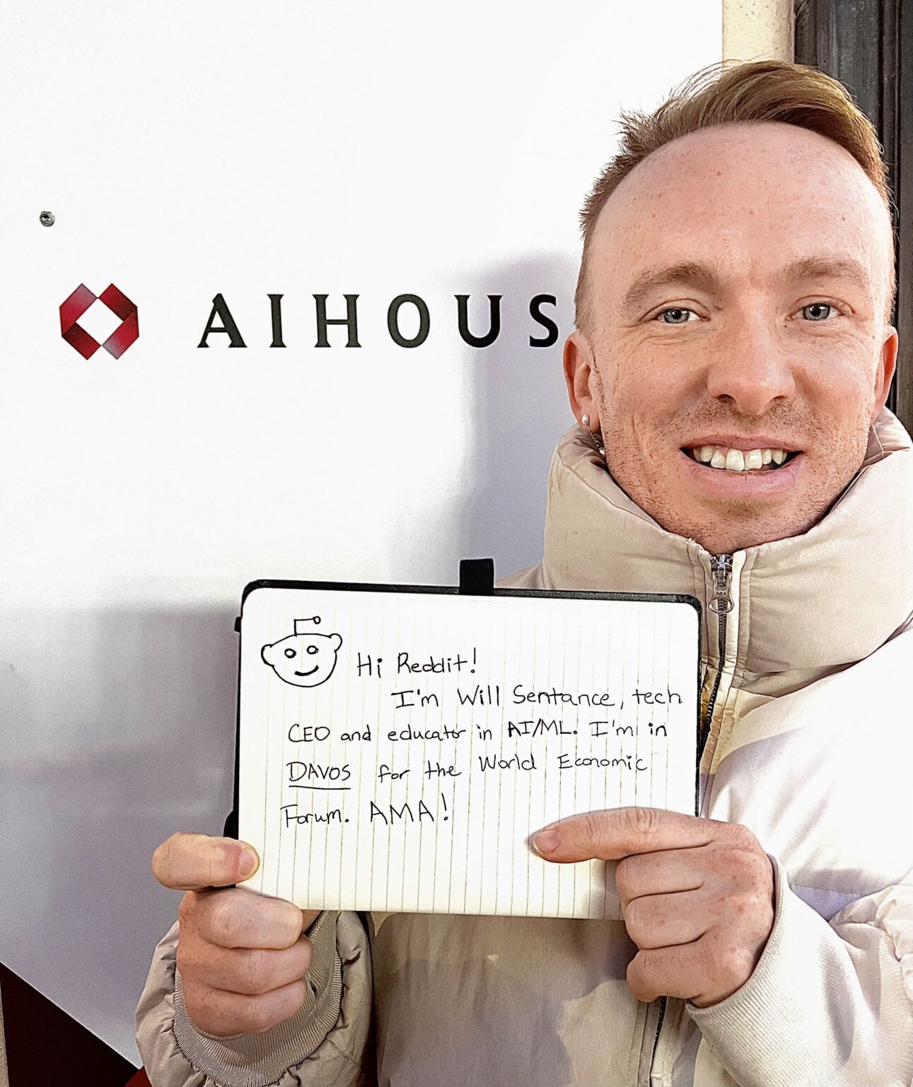 I’m an ML/AI educator/founder. I got invited to the World Economic Forum in Davos. There's lots of politicians/investor-types but also some of the greatest scientists, researchers and builders (Andrew Ng/Yann LeCun among them) - AMA