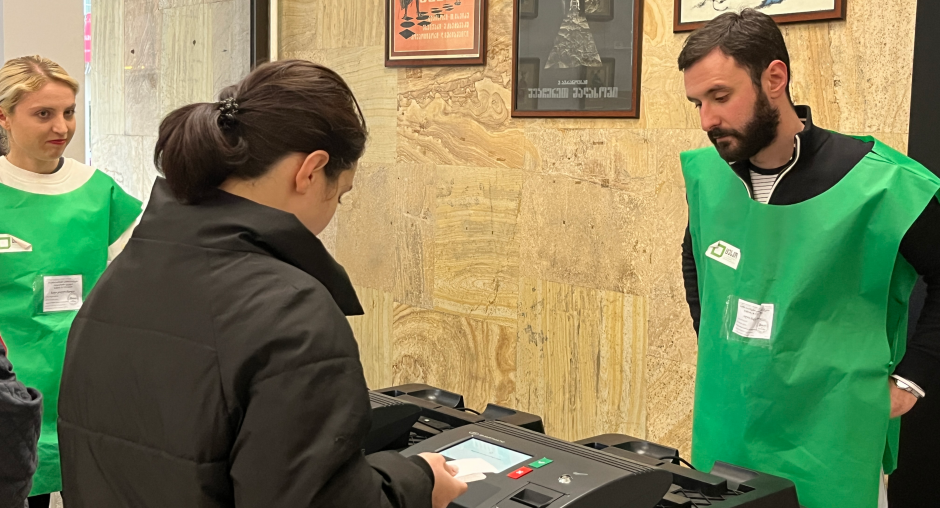 Georgia’s elections marred by an uneven playing field, pressure and tension, but voters were offered a wide choice: international observers