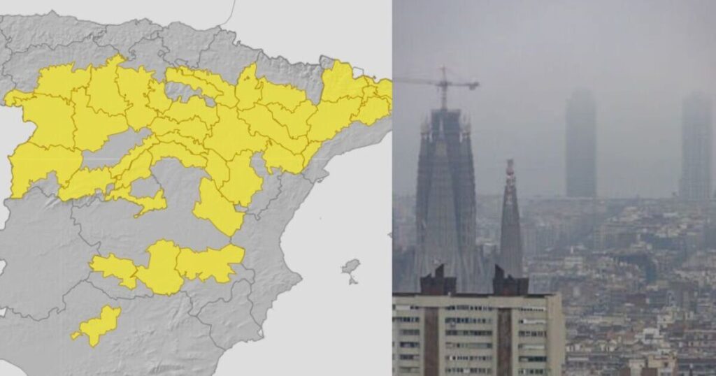 Spain weather warning as -6C freeze and fog threatens flight chaos | World | News Spain weather warning as -6C freeze and fog threatens flight chaos | World | News