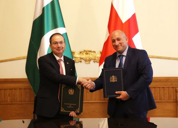 A Visa Exemption Agreement for the Holders of Diplomatic and Official/Service Passports has been signed between the Government of Islamic Republic of Pakistan and Government of Georgia in Tbilisi, Georgia, today.