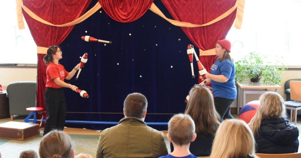 Group brings circus lessons to Brunswick library | Arts & entertainment